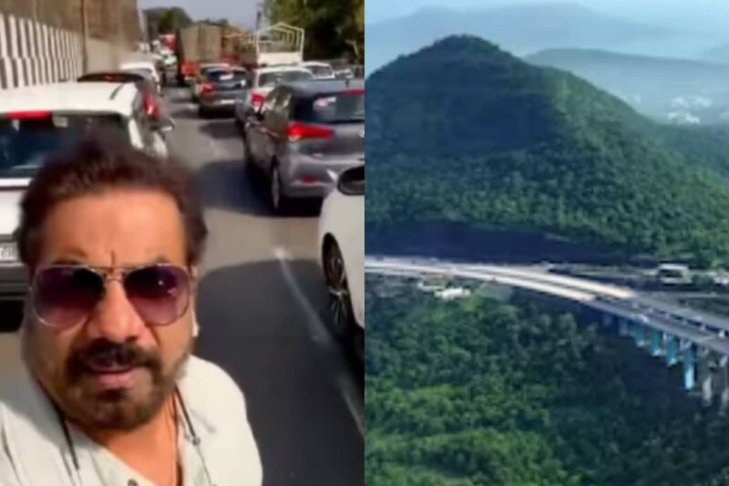 MNS Leader Claims Mumbai-Pune Expressway 'Missing Link' Shut After Inauguration | Video
