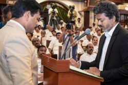 Tamil Nadu CM Vijay Takes Oath As MLA At Chennai Secretariat