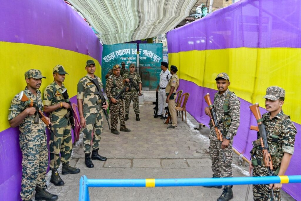Bengal Fortified Ahead Of Results: DG CRPF Inspects Strongroom, 432 Counting Observers Deployed