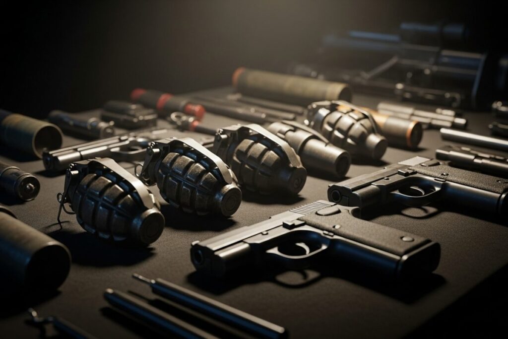 Hand Grenades, Pistols, Rockets: Urban Terror Weapons Dominate Q1 2026 Seizures | Exclusive