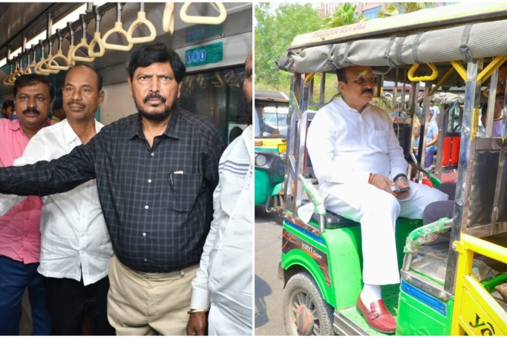 From Metro To E-Rickshaw: Leaders Take Public Transport To Back PM's Fuel-Saving Appeal