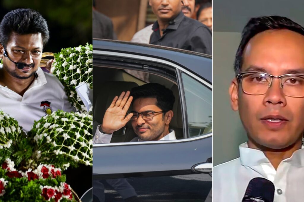 Udhayanidhi Stalin, Abhishek Banerjee, Gaurav Gogoi: 3 Political Heirs, One Bad News