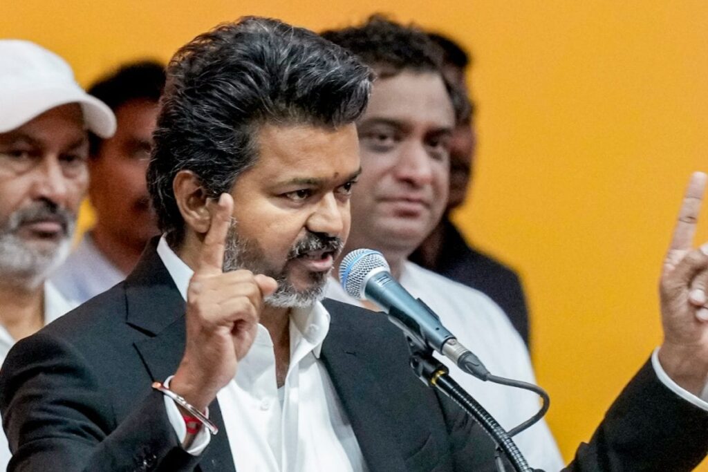 Tamil Nadu CM Vijay Resigns From Trichy East Constituency, Retains Perambur Seat