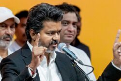 Tamil Nadu CM Vijay Resigns From Trichy East Constituency, Retains Perambur Seat